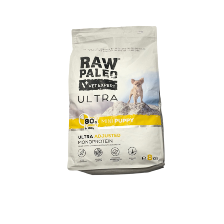Raw Paleo Ultra Turkey Mini Puppy 8 kg | Raw Paleo