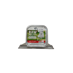 Raw Paleo Mini Puppy Pâté Beef 150g | Raw Paleo