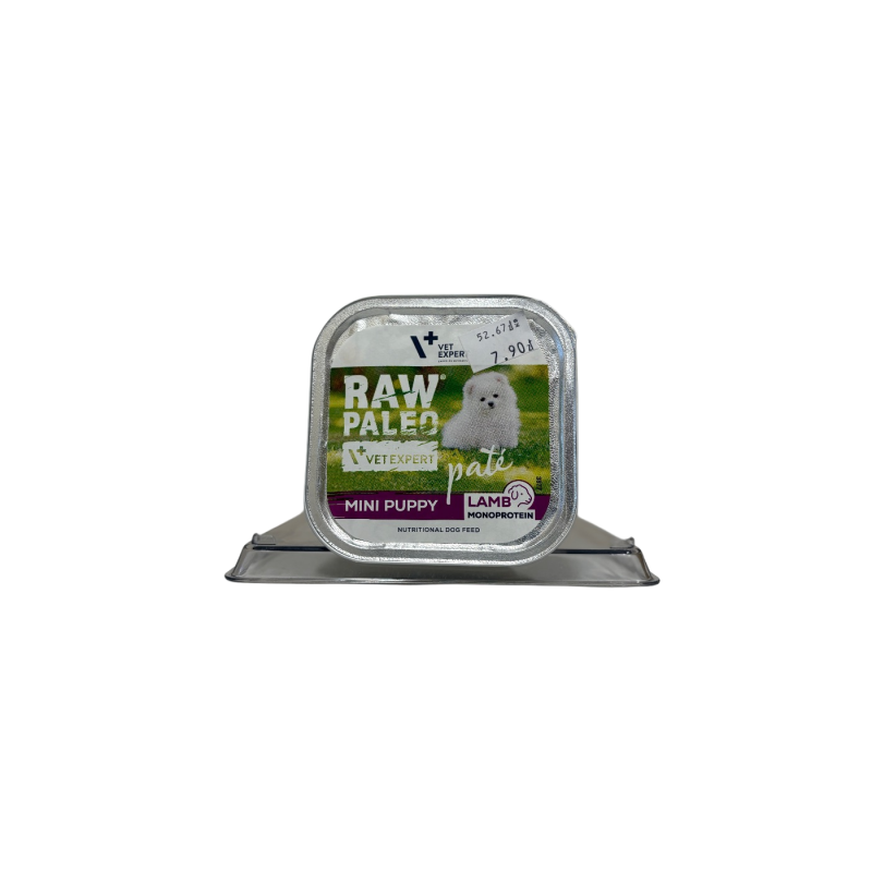 Raw Paleo Mini Puppy Pâté Lamb 150g | Raw Paleo