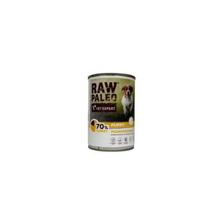 Raw Paleo Puppy Turkey 400g | Raw Paleo