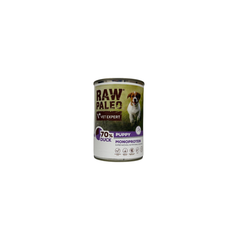 Raw Paleo Puppy Duck 400g | Raw Paleo