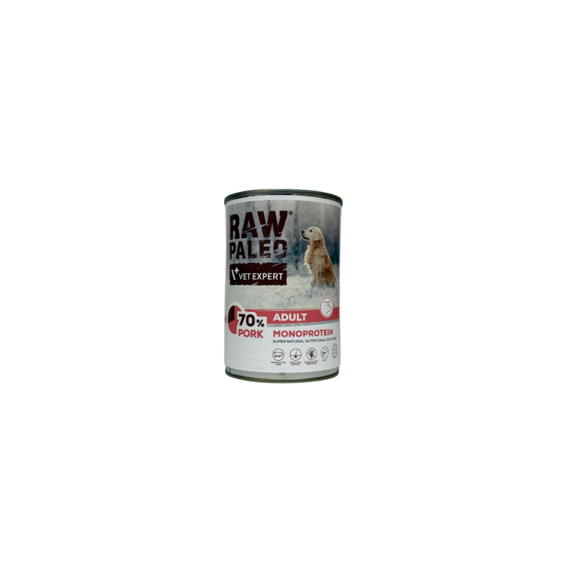 Raw Paleo Adult Pork 400g | Raw Paleo