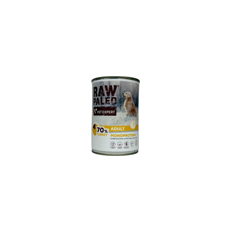 Raw Paleo Adult Turkey 400g | Raw Paleo