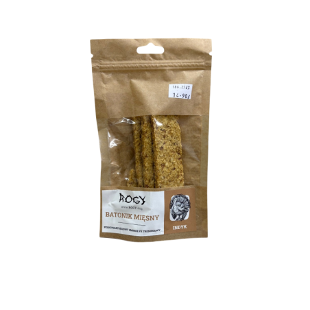 Rogy batonik mięsny indyk 80g | Rogy