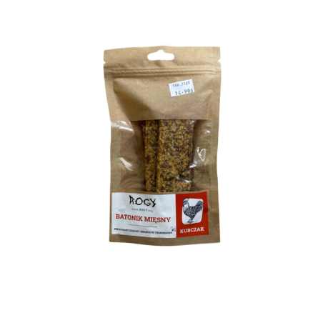 Rogy batonik mięsny kurczak 80g | Rogy