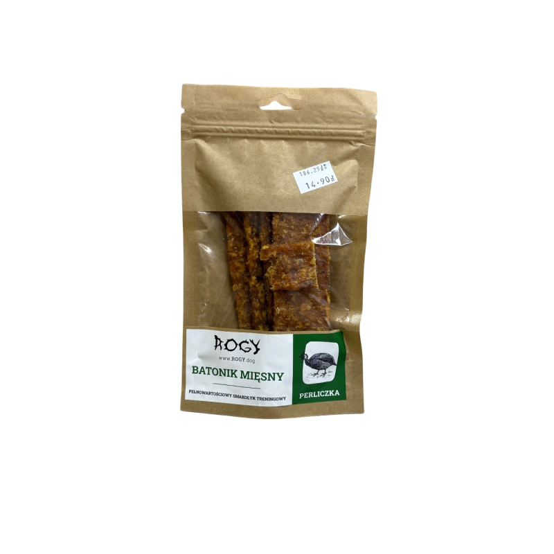 Rogy batonik mięsny perliczka 80g | Rogy