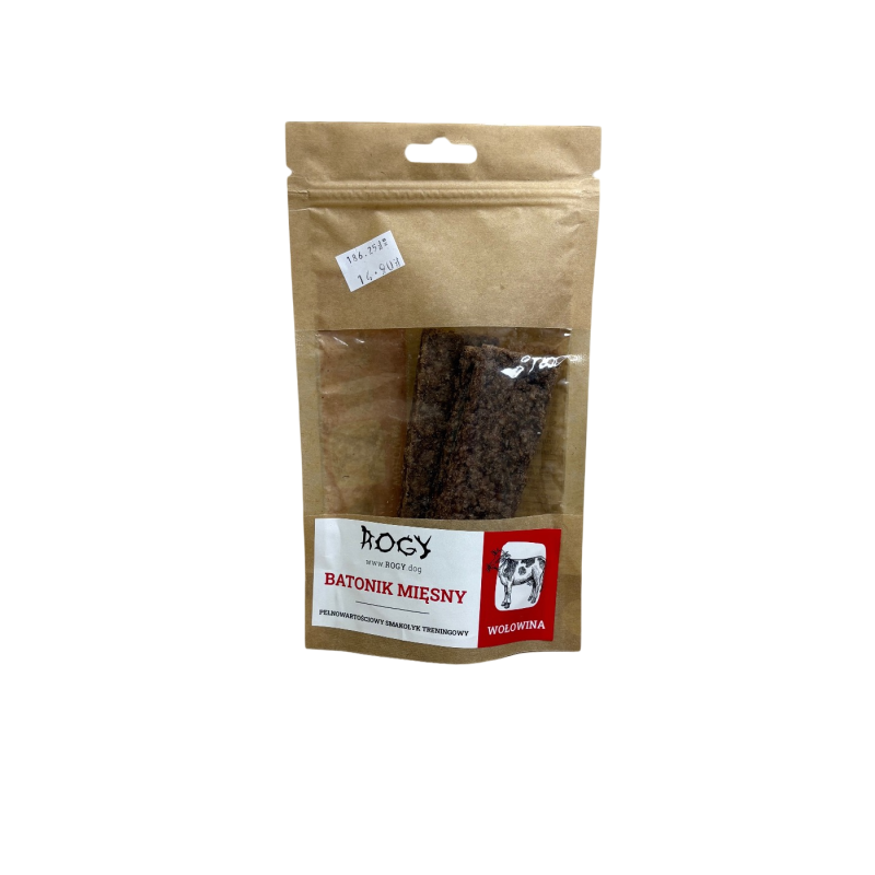 Rogy batonik mięsny wołowina 80g | Rogy