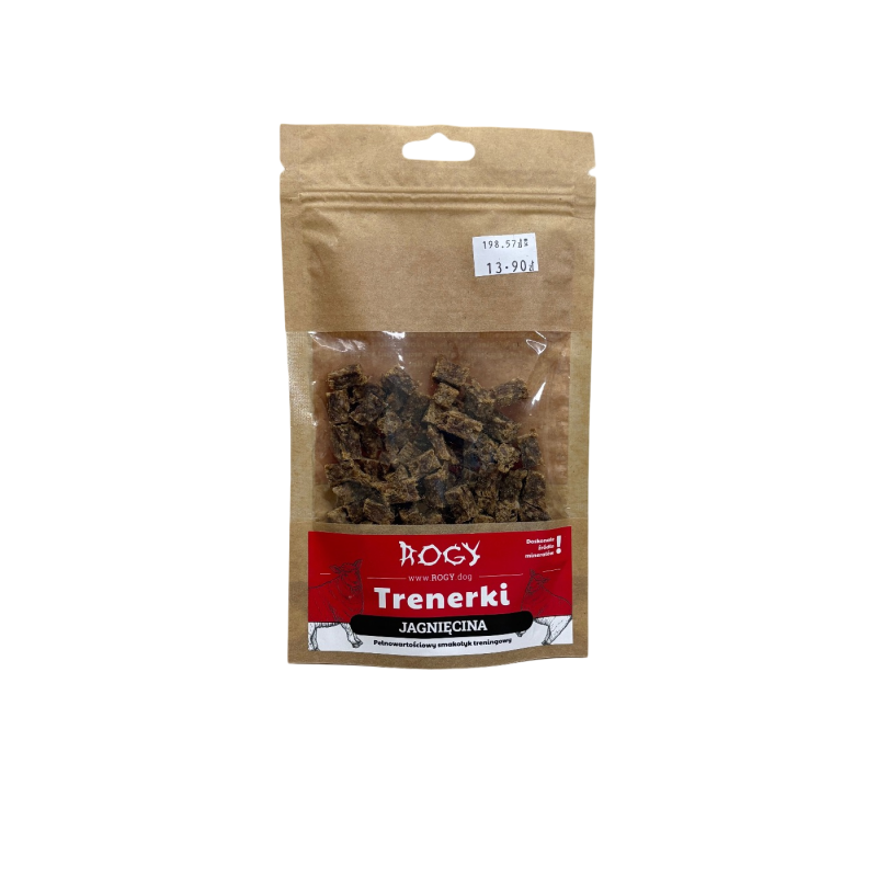 Rogy trenerki jagnięcina 70g | Rogy