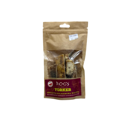 Rogy yorker chrząstka kolagenowa wołowa 80g | Rogy