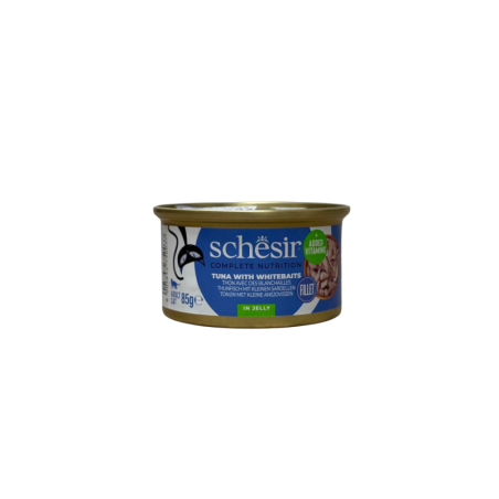 Schesir Tuna with Whitebaits in Jelly 85g | Schesir